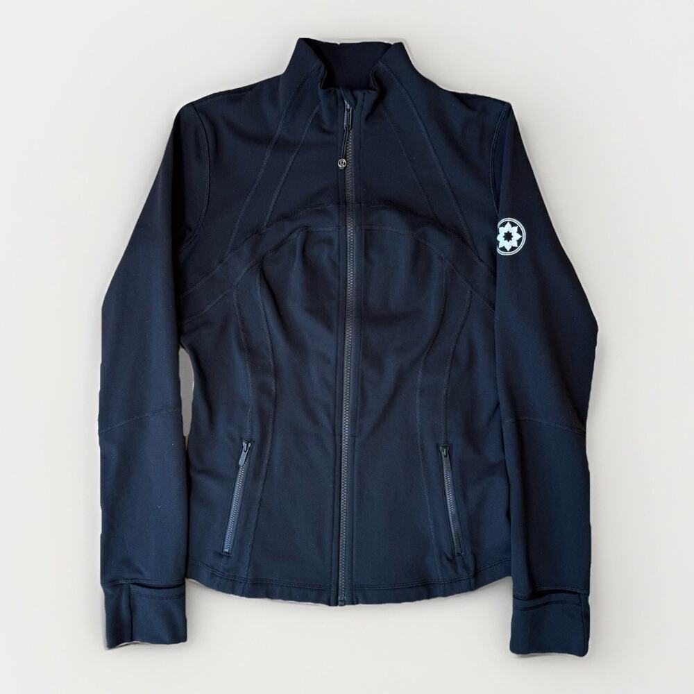 lululemon athletica Dark Navy Full-Zip Training Jacket
